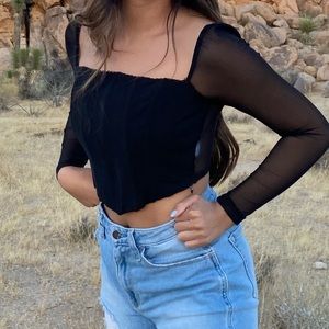 SOLD Princess Polly Corset Top